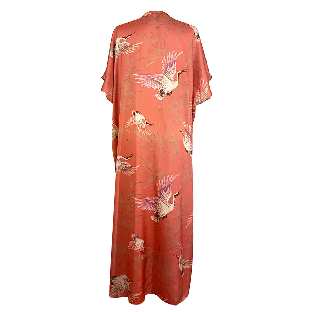 Celestial Sunrise - Satin Beaded Kaftan