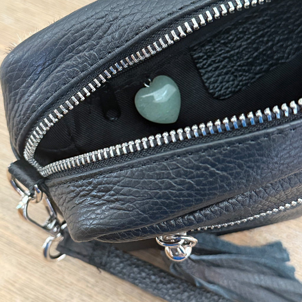 Leopard Luxe - Italian Leather Box Bag
