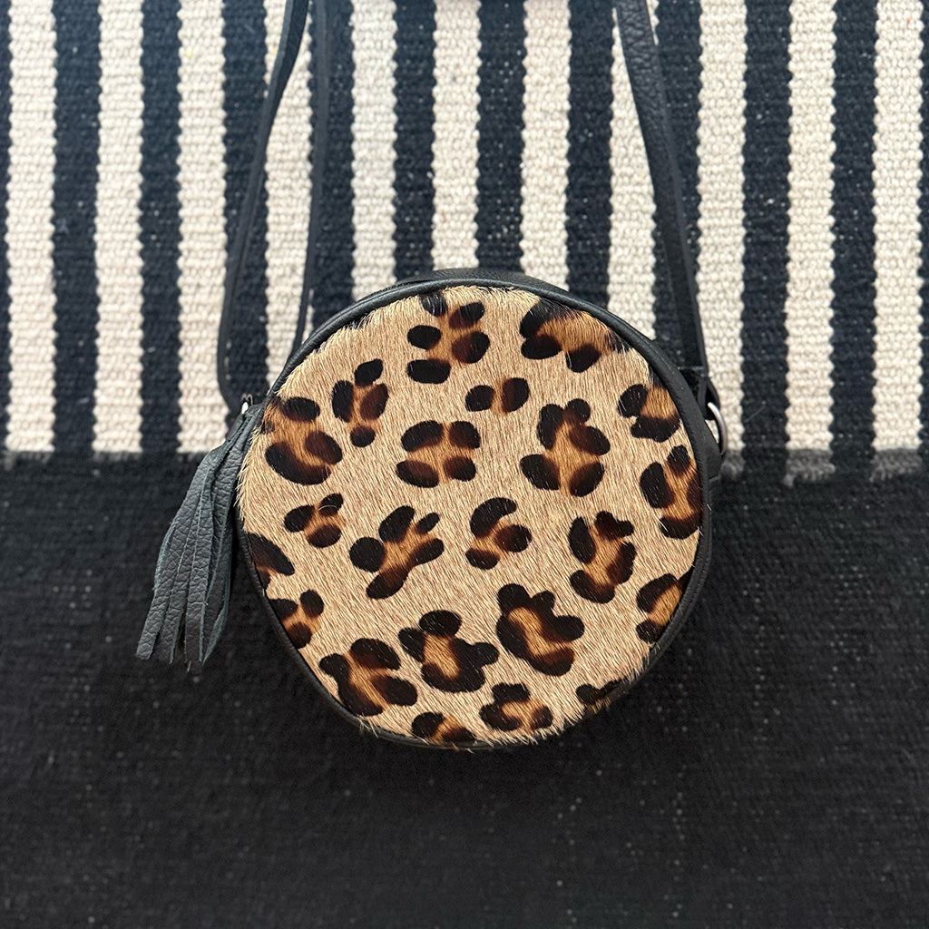 Animal Orbit - Italian Leather Drum Bag