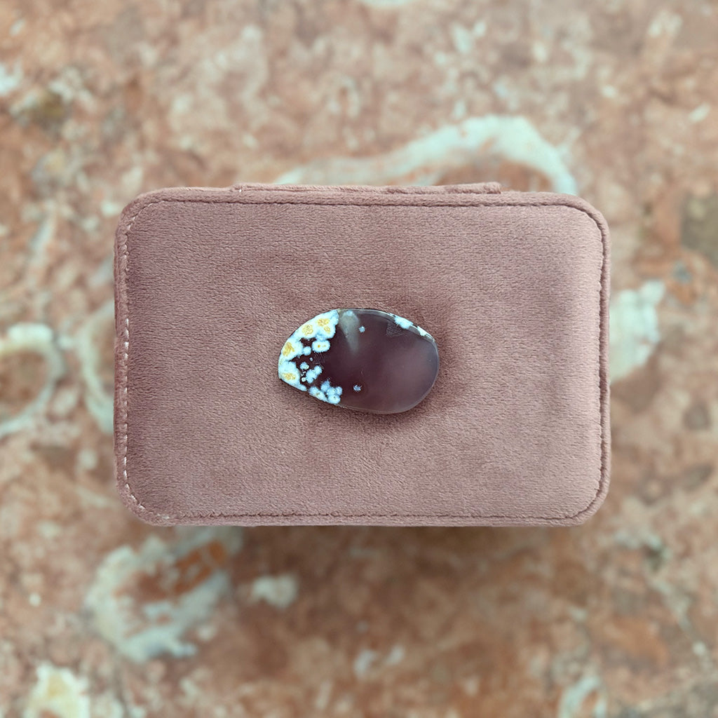 Pandora's box - Velvet Travel Jewellery Box