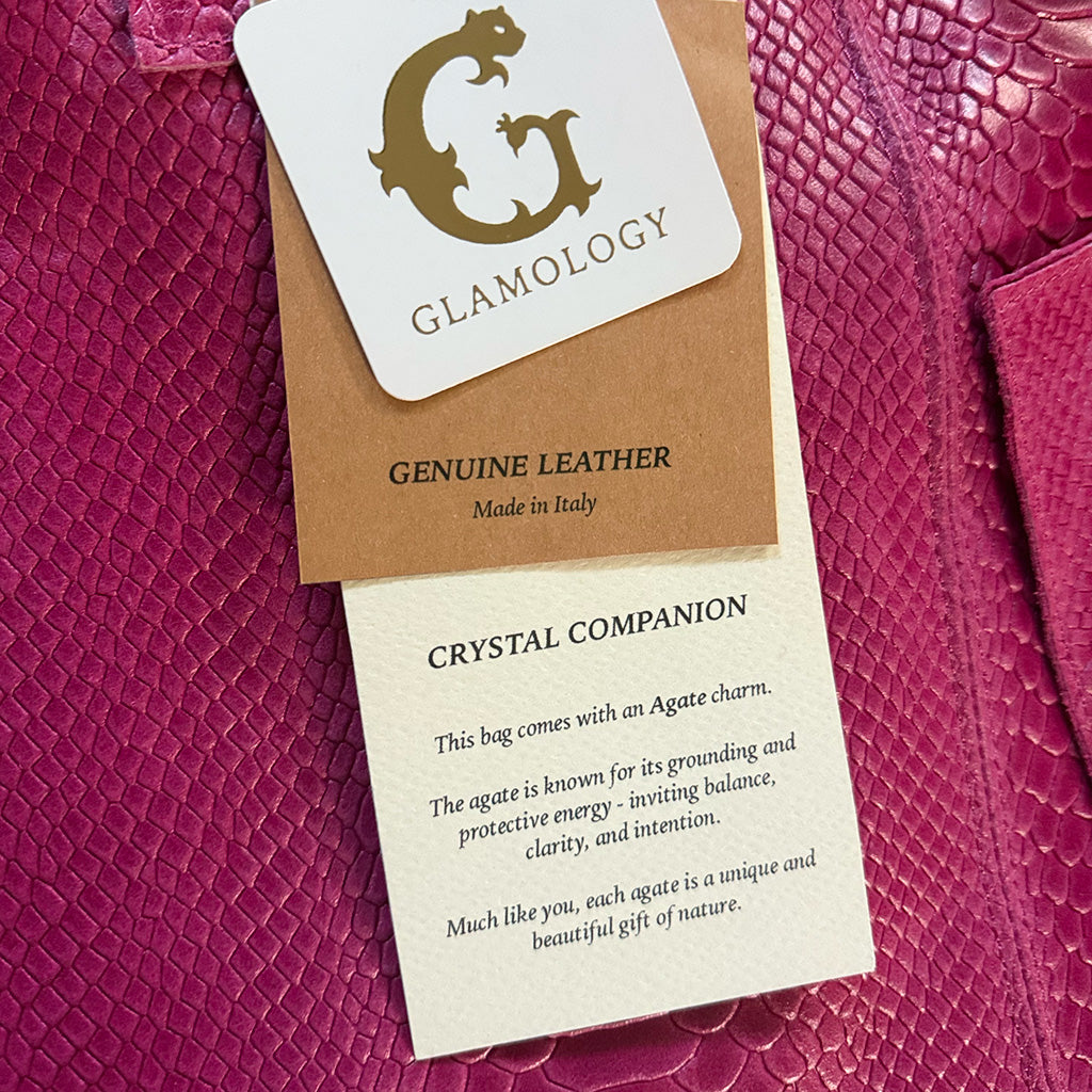 Ophidia - Italian Snake Leather Shopper