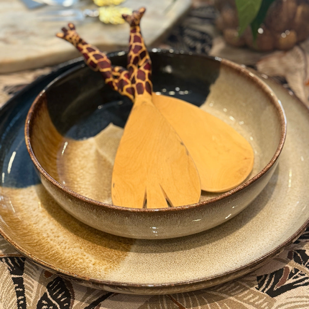 Dunes De Praia - Ceramic Serving Bowl 25cm
