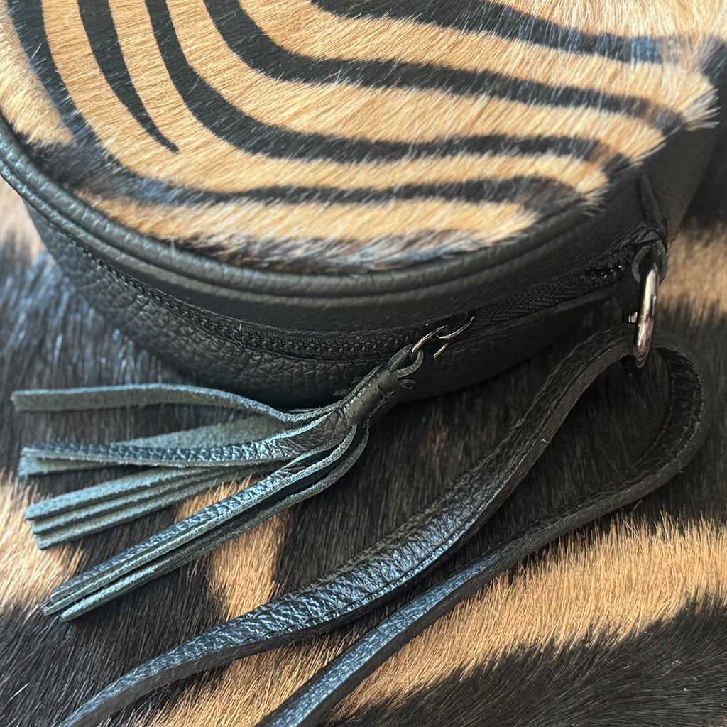 Animal Orbit - Italian Leather Drum Bag