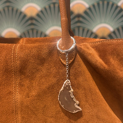 Baguette Bag - Italian Suede Leather Shopper