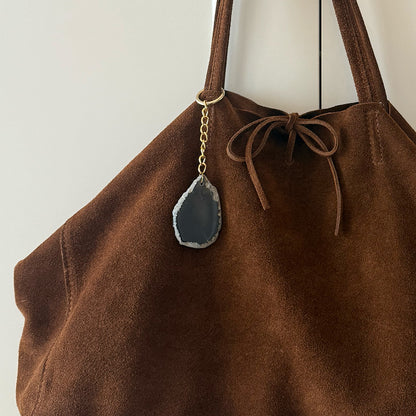 Soft Shopper - Italian Suede Leather Unlined