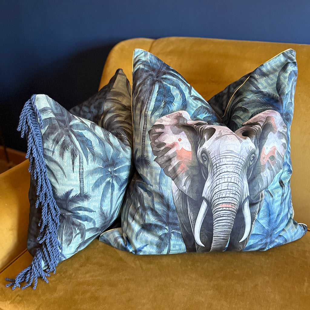 Graceful Giant - Velvet Scatter with Feather Inner - 60x60cm