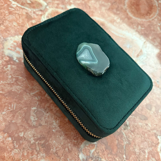Pandora's box - Velvet Travel Jewellery Box