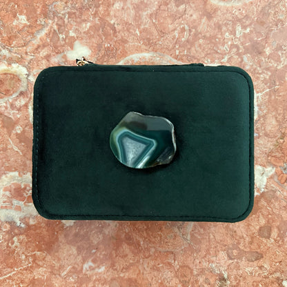 Pandora's box - Velvet Travel Jewellery Box