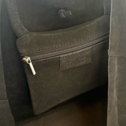 Soft Shopper - Italian Suede Leather Unlined