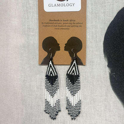 Thonga - Hand-beaded African Earrings