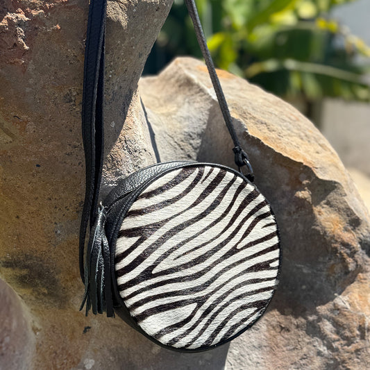 Animal Orbit - Italian Leather Drum Bag